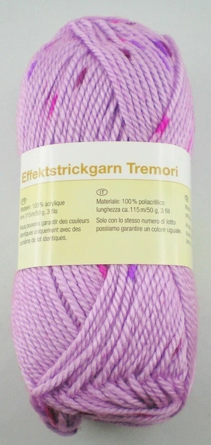 Lana alzetta 50g Tremori Handstrickgarn Wolle Garn zum Stricken Häkeln