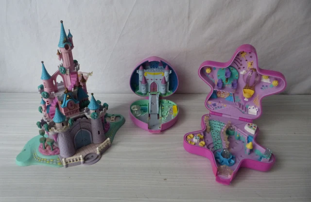 #Polly Pocket Vintage# Cendrillon,  Fairy light wonderland, Starlight Castle