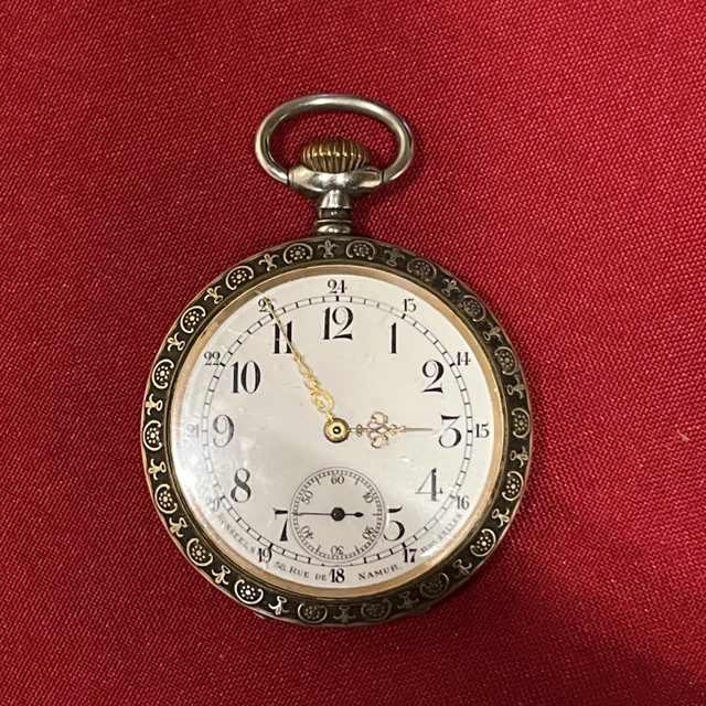 Montre De Poche (gousset) Pendentif Borea - 17 Rubis - À Réviser Ou Pour Pièces - Vintage