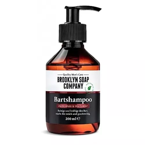 Bartshampoo, Bartseife, Beard Wash 200 ml Reinigung und Pflege für den Bart -