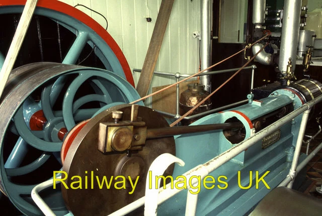Photo - Steam engine Harveys Brewery Lewes  c1992
