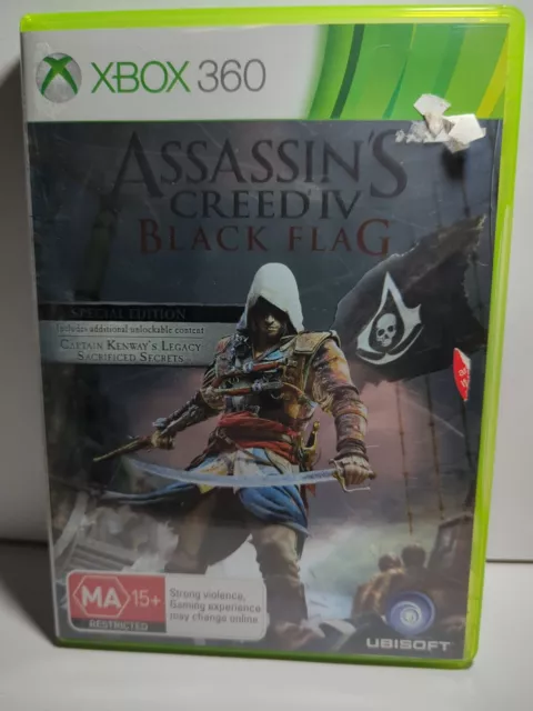 Assassins Creed IV Black Flag XBOX 360 Special Edition PAL Free Postage.