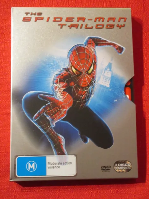 Spider-Man Trilogy Dvd Steelbook / Steel Slipcase Tobey Maguire Kirsten Dunst