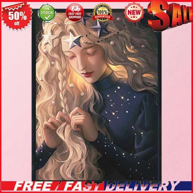 Beauty Full Cross Stitch 11CT Cotton Thread DIY Printed Embroidery Art Kits Gift