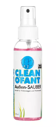 CLEANOFANT Außen-SAUBER 100 ml Wohnwagen Wohnmobil Camper Van Anhänger Reiniger