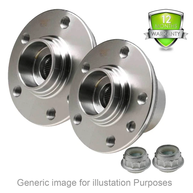 2 X VW T5 T6 FRONT HUB WHEEL BEARINGS ALL MODELS BEARING x2 20032017 £