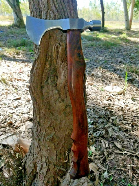 Hand  forged tomahawk hatchet axe