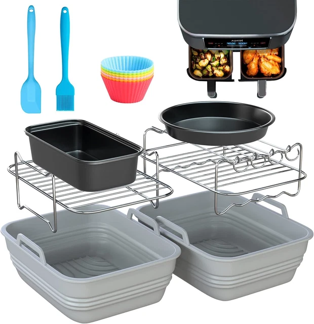 Accessori Friggitrice Ad Aria - Set Completo Per Ninja AF300EU AF400EU