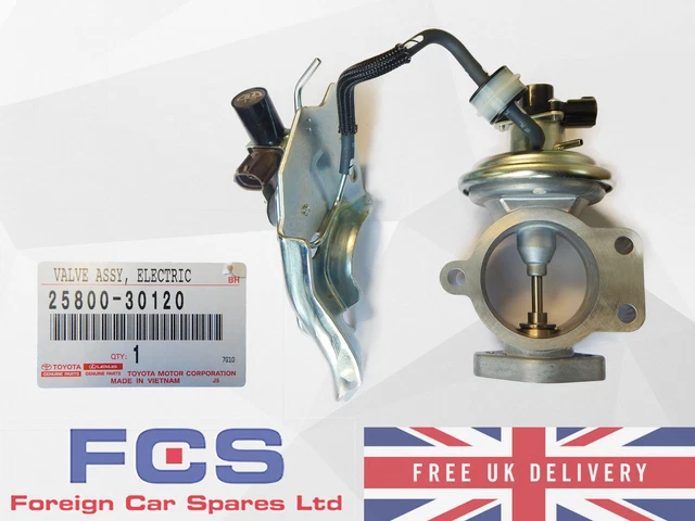 Vanne EGR 25800-30120 / 25800-0L010 - Pour Toyota Land Cruiser Prado 3.0 D-4D & Hilux 2.5 D | Globalautoparts - 4