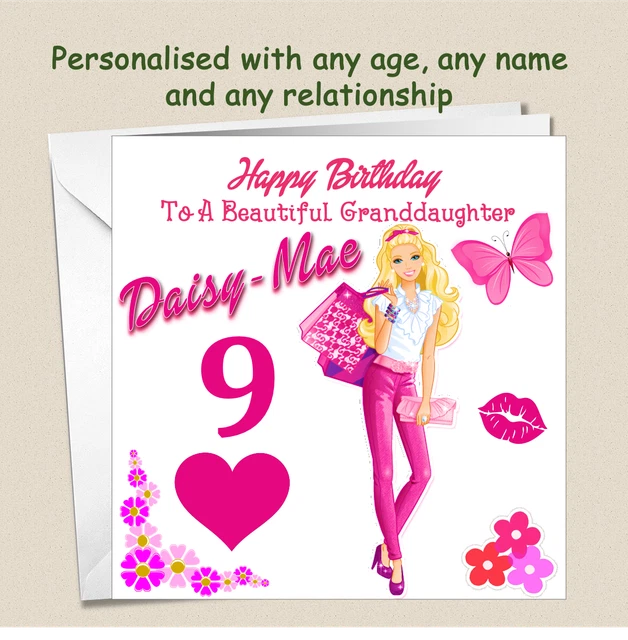 Danilo Promotions Limited Barbie Age 4 Birthday Italia