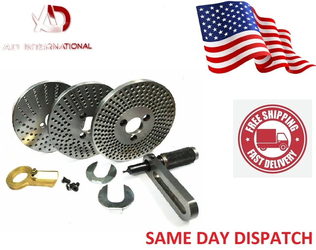 Dividing Plates Set for HV4 /HV6 Rotary Table Milling Machine Tool USA FULFILLED