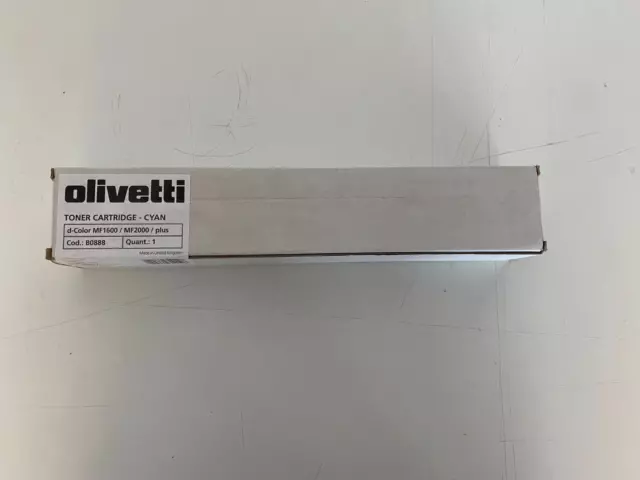 Olivetti Toner Cartridge-Cyan d-Color MF1600/MF2000/plus