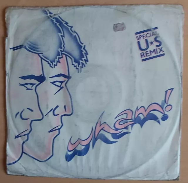 Wham! - Wham Rap ! -  Special Us Remix - Vinyl 12" Ep Record