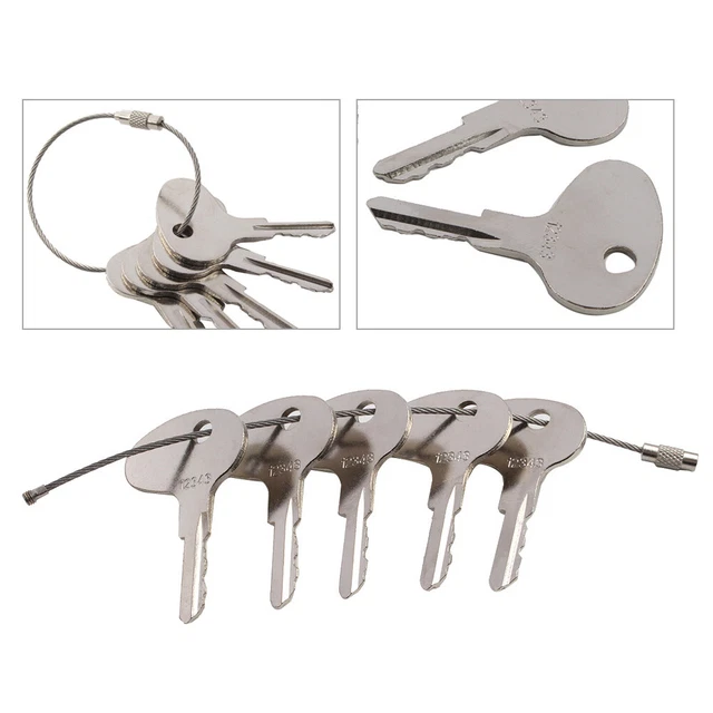 5Pcs Keys 12343 912-0514920 123243 For Mitsubishi BD2 Dozers