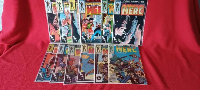 Marvel Comics Merc 1-12 VVF/NM