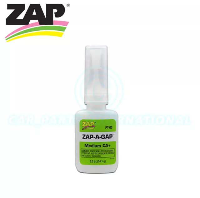 ZAP Colle - Zap-une-Gap Ca + M Viscosité (Vert Étiquette) - 14.2ml - PT03