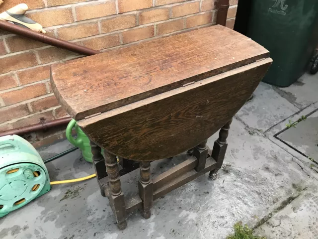 Antique Drop Leaf  Table Circa 1900