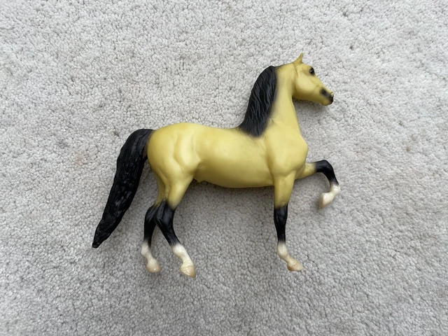 Breyer Horse Paddock Pal Little Bits ODDITY “Mustache Morgan” Buckskin #1602