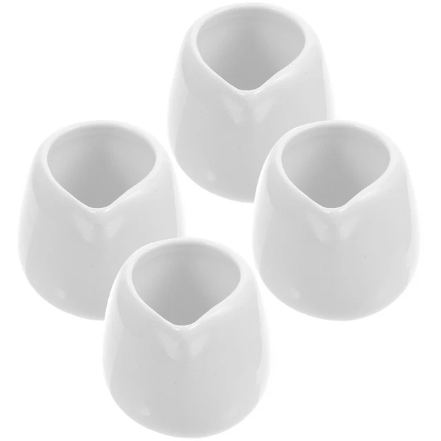 Brocca crema latte ceramica tazza caffè crema latte ceramica bianca