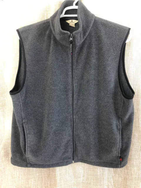 Woolrich  Full Zip Vest Size XL Gray Charcoal Heather 18018