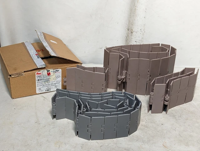 Assorted plastic conveyor chains, TableTop, Rexnord D820K325C? as pictured