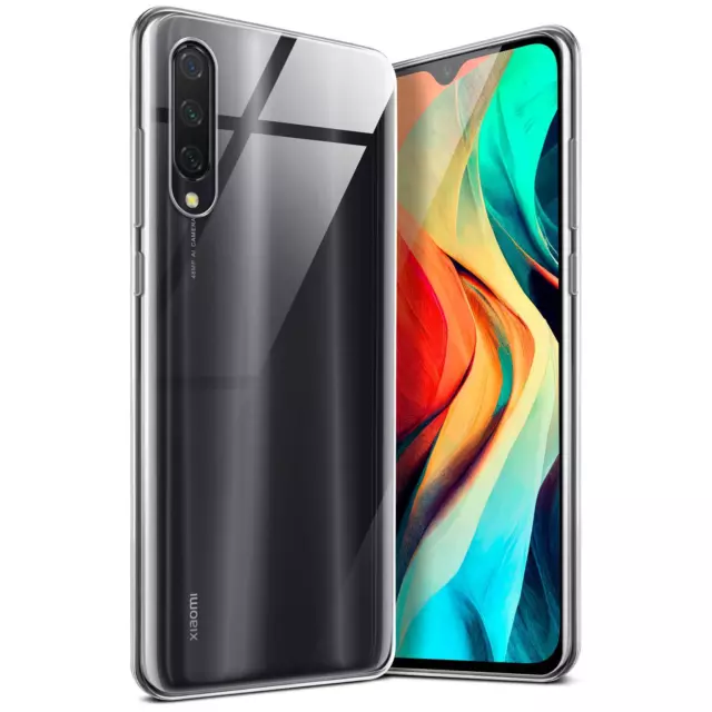 Hülle für Xiaomi Mi 9 Lite Schutzhülle Silikon Case Cover Schutz NEU Transparent