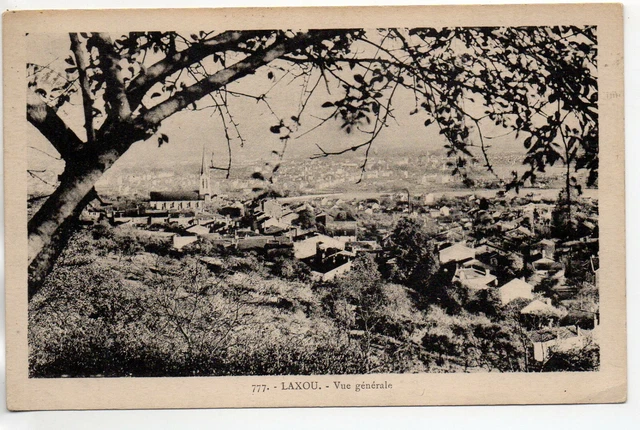 LAXOU - Meurthe et Moselle - CPA 54 - vue generale