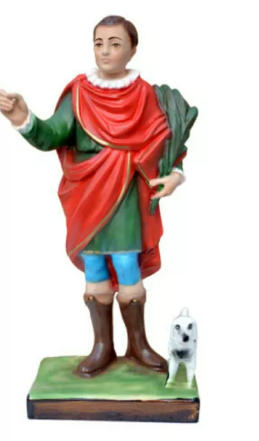 Statua San Vito Cm 32 In Resina Decorata A Mano Produzione Artigianale