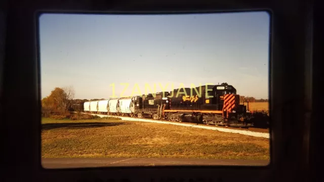 TTG15 TRAIN SLIDE Railroad MAIN Line W & LE 4003 SD40 GREENWICH OH 734 1998