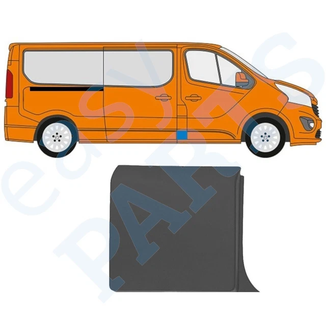 Moustiquaire Magnétique Pour Portes Avant Renault Trafic, Fiat Talento, Opel Vivaro (2014-2025) - Paire - Extérieur Et Camping - Facile à Installer