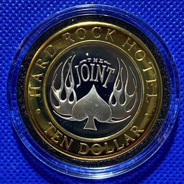 Hard Rock Las Vegas $10 Silver Strike - The Joint - S Mint