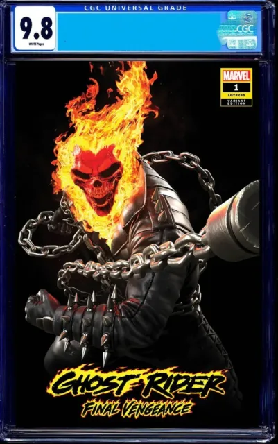 Ghost Rider Final Vengeance #1 Cgc 9.8 Grassetti Lmtd 600 Pre-Order 03/07