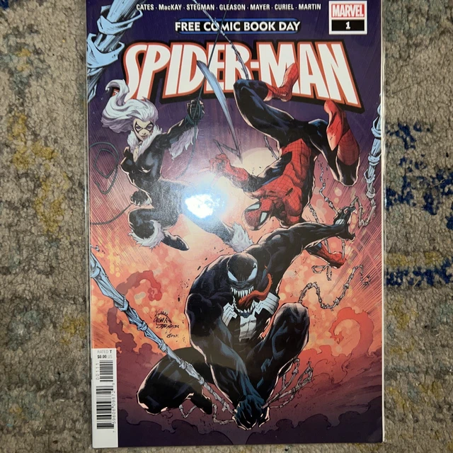 Free Comic Book Day Spider-man 1 (2018) NM Marvel FCBD Virus symbiote venom