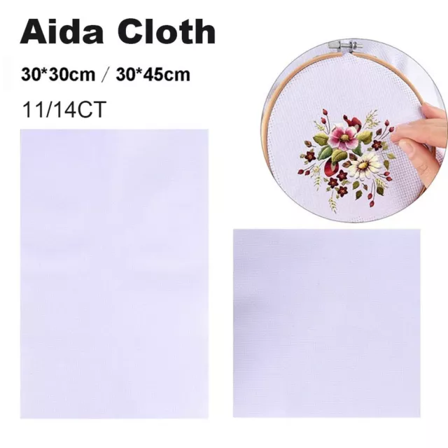 Point Handcraft Supplies Embroidery Tool Aida Cloth Fabric Canvas Cross Stitch