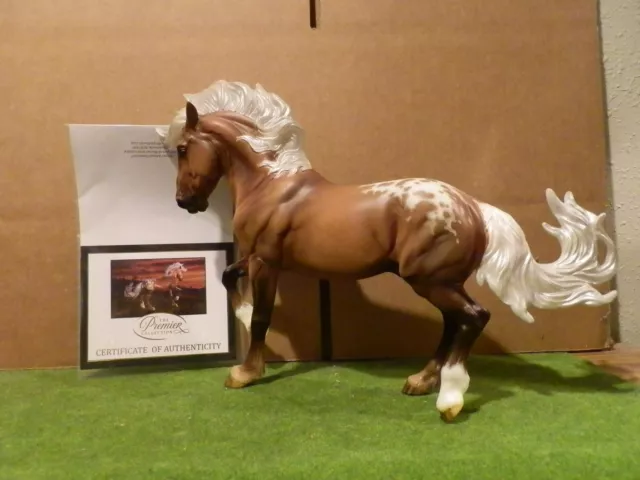 Breyer 2021 Premier club "Fireheart" appaloosa mustang stallion