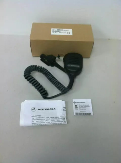 NEW Motorola MTS2000 MT1500 XTS3000 XTS5000 Radio Noise Cancel Mic - NMN6191C