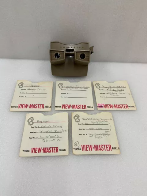 Vintage Sawyers Viewmaster with 16 Reels