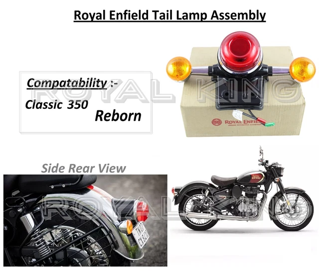 ROYAL ENFIELD REAR "Tail Lamp Assembly" For "New Classic 350" Reborn