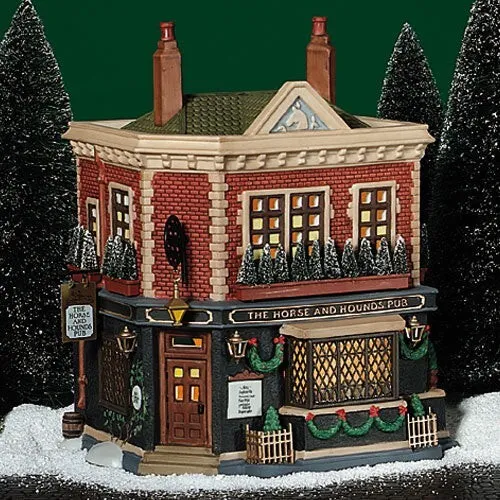 Dept. 56 Dickens Village - The Horse & Hounds Pub #56.58340  *NEW*