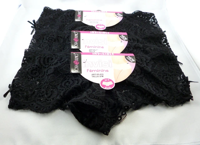 Culotte Dentelle Triangle Côté Brillant étoile - Taille Plus - Neuf Avec étiquettes