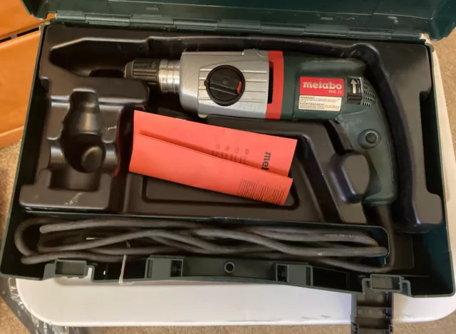 Metabo 1/2" Hammer Drill Model BHE 22 Made In Germany