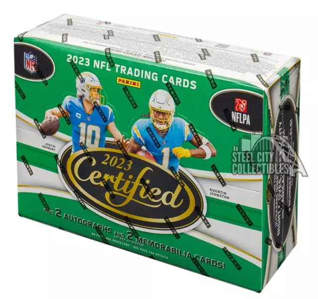DETROIT LIONS 2BOX Certified Hobby NFL Football 2023 Break 007 0.99