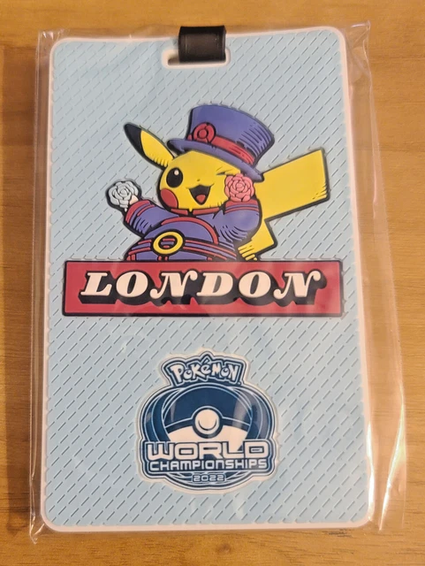 WCS 2022 ロンドン ポケモンカード 世界大会 LUGGAGE TAG ポケモン WCS 2022 ロンドン 出場選手限定 ウェルカムキット