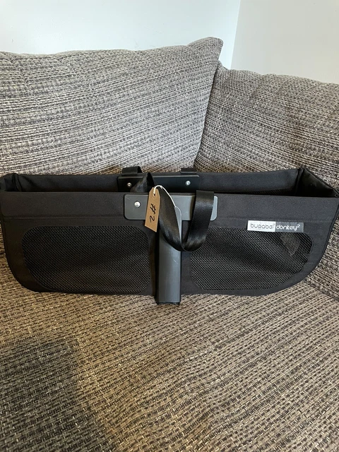 Bugaboo Donkey 2 Side Shopping Basket. Black. #2
