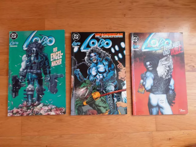 3 x Lobo Sonderband DC Comic Dino Engelmacher unamaerican gladiators himmel