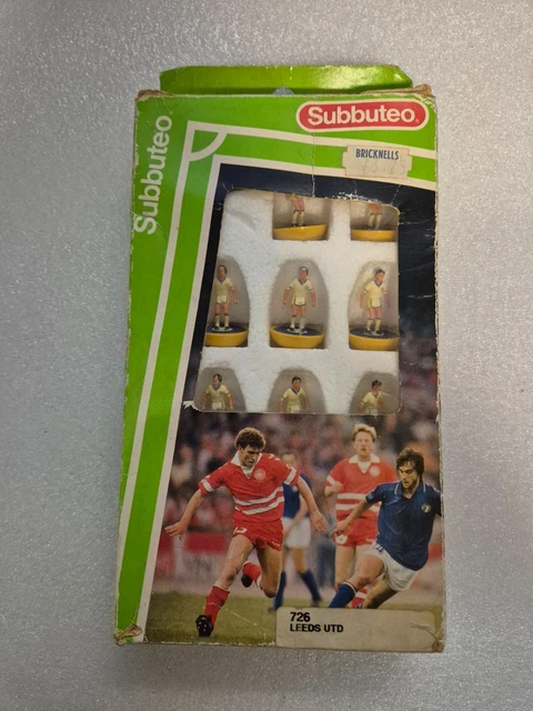 Équipe Subbuteo West Ham United – LW Réf 667 – Base Vintage Pour Collection