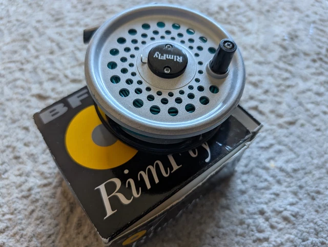 bfr british fly reels BFR RIMFLY FLY fishing reel £10.91