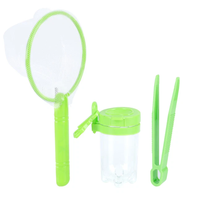 2 Sets Butterfly Catcher Net Kids Insect Observation Suit Case Suits Toolkit