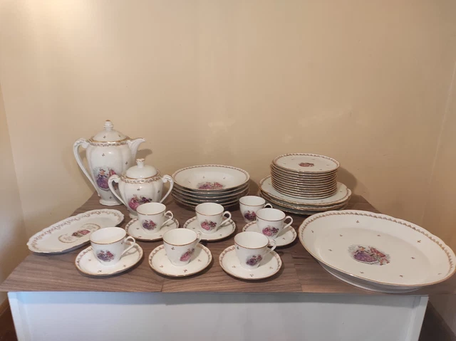 SERVICE DE TABLE Porcelaine De Limoges EUR 30,00 - PicClick FR