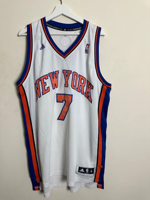 New York Knicks XL Jersey Adidas NBA Shirt Basketball Vest CARMELO ANTHONY 7